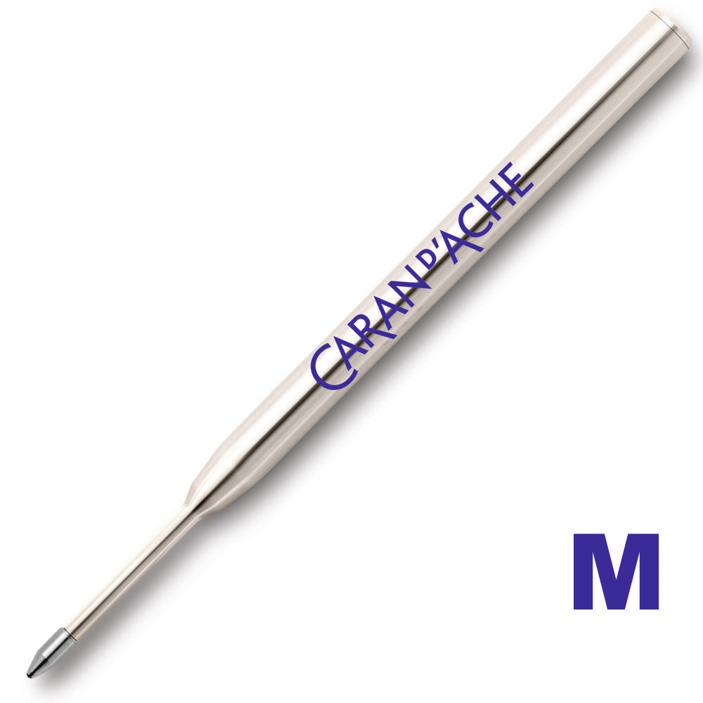 Carga Para Caneta Esferográfica Caran d'Ache Goliath Pena M Azul Unidade